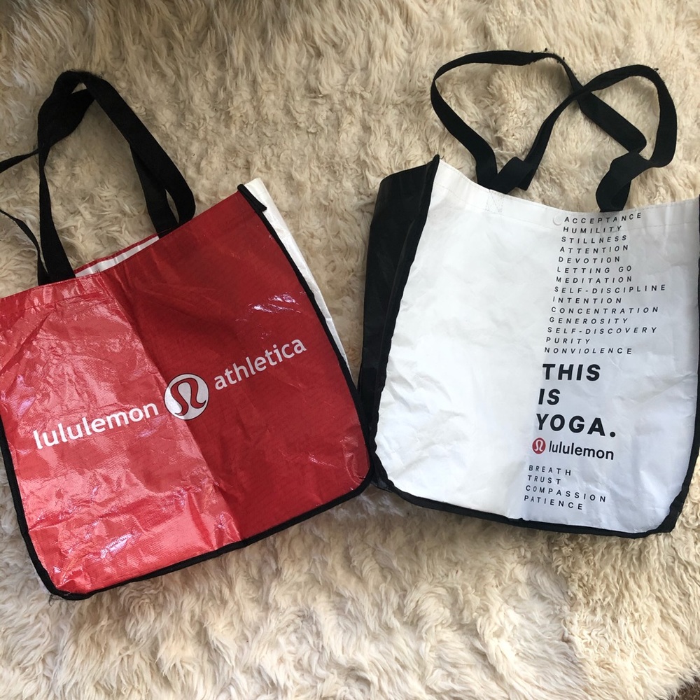 LULULEMON REUSABLE BAGS BUNDLE
